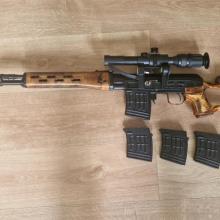 King arms AEG Dragunov fém-fa