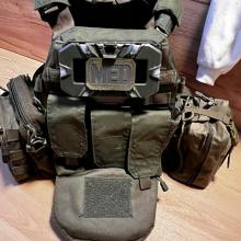 Warrior Assault System DCS Olive Plate carrier