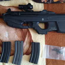 (SZEKRÉNYKISÖPRÉS) Eladó G&G F2000 Tuningolva + M-trigger és apr…