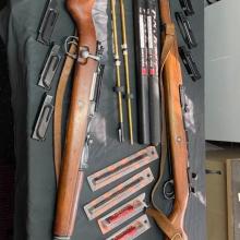 Kar 98 fa/fém 2 db