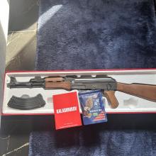 Cím: Cybergun AK47 rugós airsoft puska – Alig használt, újszerű álla…