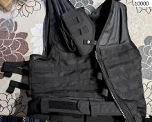 LIGHTWEIGHT MOLLE TACTICAL VEST - BLACK [8FIELDS]