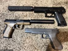 Socom MK23, Walther P99, Glock 17L