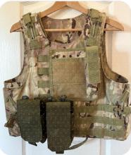 Tactical Rig Multicam Blackhawk dupla tártartó